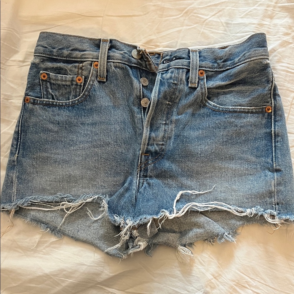 Levi’s 501 Denim Blue Women's Shorts